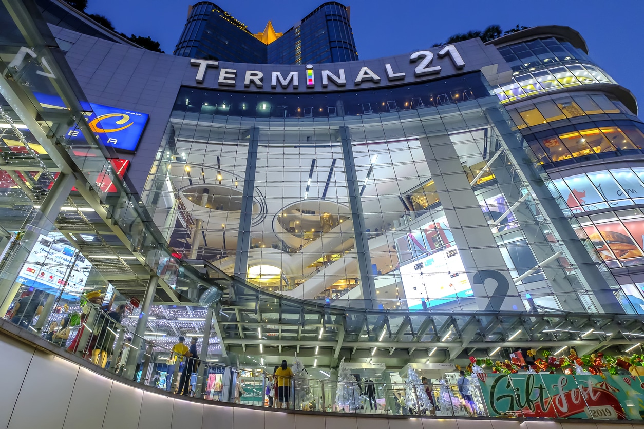 Terminal 21 Shopping Mall in Bangkok