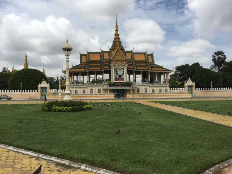 Der Königspalast in Phnom Penh