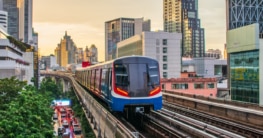 Skytrain in Bangkok