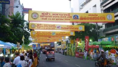 Vegetarisches Festival in Bangkok