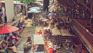 Floating Marktes Amphawa