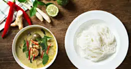 Thailändische Kokossuppe
