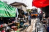 Maeklong Railway Market